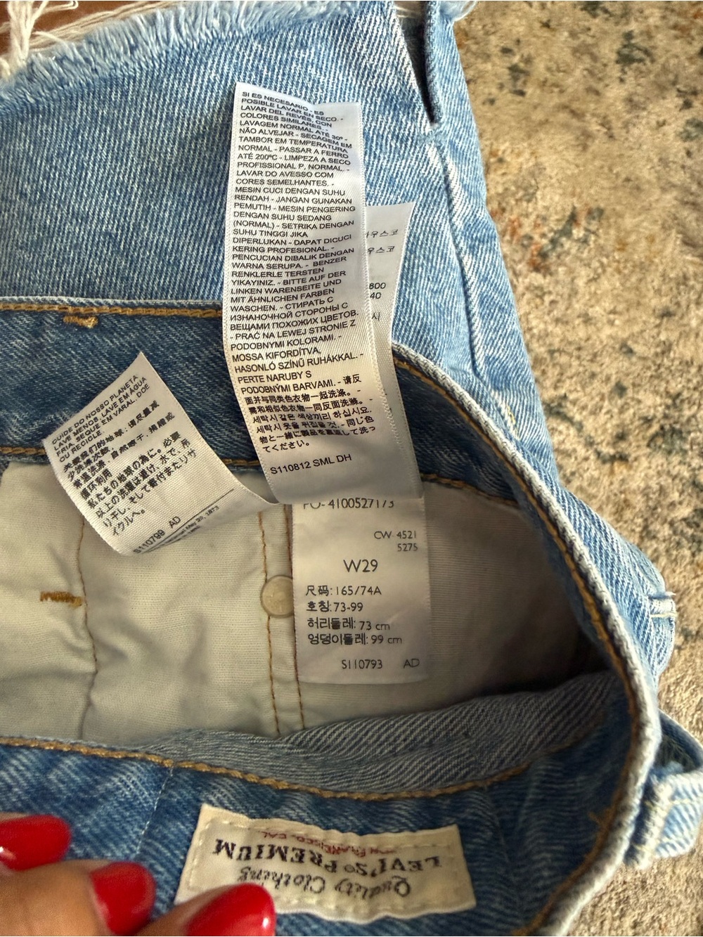 Levi's 501 Shorts 29 - Picture 5 of 5